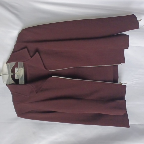 Vintage NWT DBY Ltd 2 PC Skirt Suit, Wine, zip, 21" pit 2 pit, 15" waist, 18"lg - Picture 1 of 7